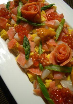 ご褒美ごちそうちらし-レシピのメイン写真