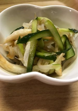 納豆のタレでもやしのお浸し柚子胡椒風味-レシピのメイン写真