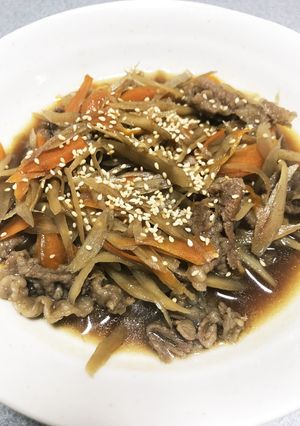 汁だくキンピラ-レシピのメイン写真