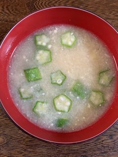とろろの味噌汁-レシピのメイン写真