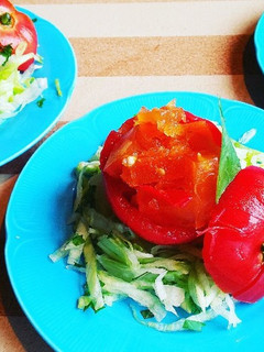 ちょっとおしゃれにまんまるトマト-レシピのメイン写真