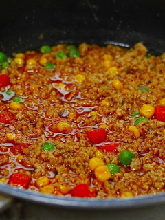 簡単!!豚挽き肉、チリカレー煮込み-レシピのメイン写真