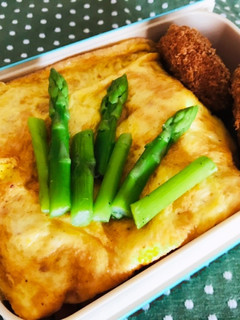 お弁当♡オムライスのケチャップは?-レシピのメイン写真