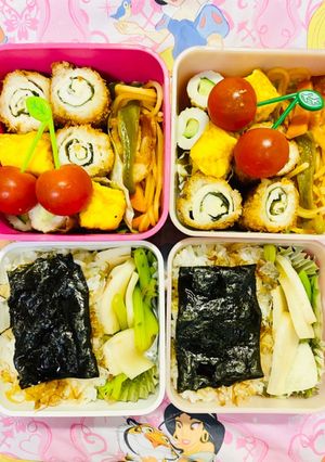 姉妹弁当4-レシピのメイン写真