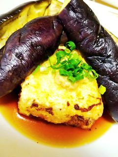 満腹♡揚げ出し豆腐&ナス-レシピのメイン写真
