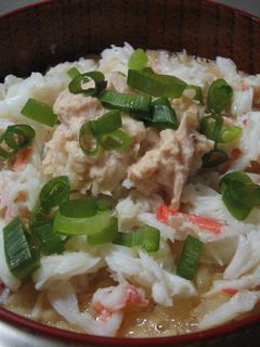 カニツナ丼(卵かけごはんで)-レシピのメイン写真