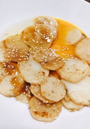 白だしで簡単♪長芋ステーキ-レシピのメイン写真