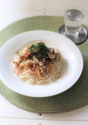 スタミナ豚肉の香味そうめん-レシピのメイン写真