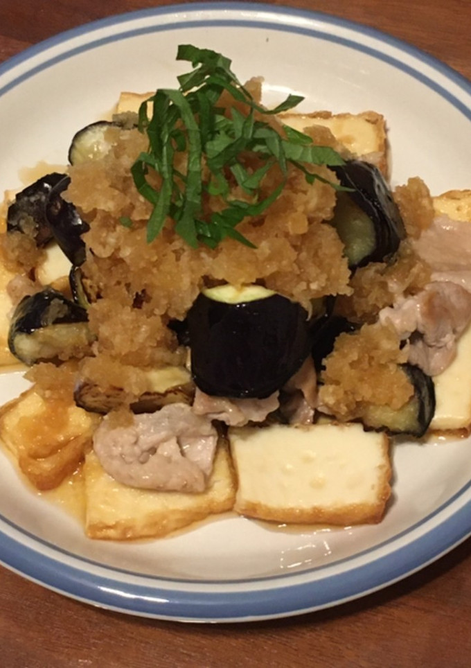 20分で簡単！ナスと豚肉のみぞれがけ-レシピのメイン写真