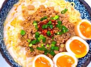簡単絶品♡豆乳冷やしゴマ坦々麺♡素麺も◎-レシピのメイン写真