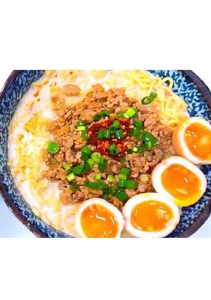 簡単絶品♡豆乳冷やしゴマ坦々麺♡素麺も◎-レシピのメイン写真