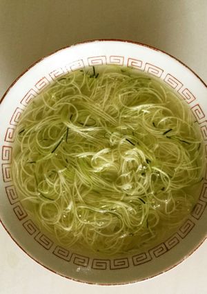ズッキーニのラーメン-レシピのメイン写真