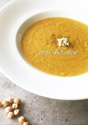 ひよこ豆 de カレーポタージュ-レシピのメイン写真
