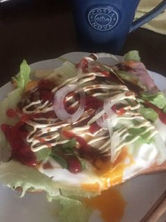ベーコンエッグトースト-レシピのメイン写真