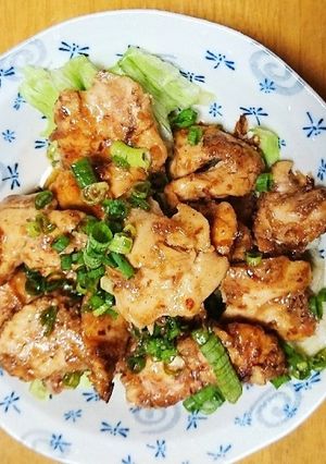 鶏胸とおかかのポン酢煮浸し-レシピのメイン写真