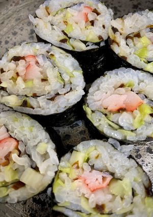 海苔巻きシリーズ！旨塩キャベかに昆布巻き-レシピのメイン写真
