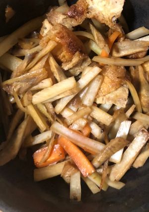 大根とにんじんの金平-レシピのメイン写真