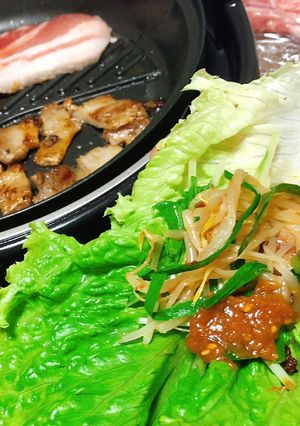 お家でサムギョプサルパーティ☆タレ&副菜-レシピのメイン写真