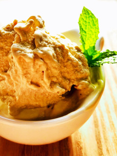 糖質オフ☆ほうじ茶アイスクリーム♪-レシピのメイン写真
