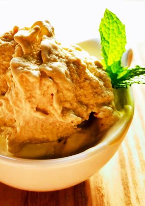 糖質オフ☆ほうじ茶アイスクリーム♪-レシピのメイン写真