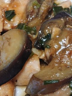 大葉薫る鶏むね肉とナスの炒め-レシピのメイン写真