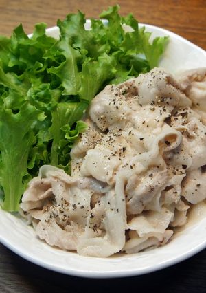 豚の味噌しゃぶサラダ-レシピのメイン写真