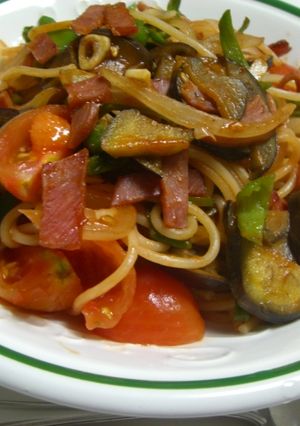 ナポリタン風　野菜たっぷりパスタ-レシピのメイン写真