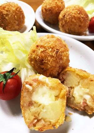 新じゃがで☆チーズinコロッケ-レシピのメイン写真
