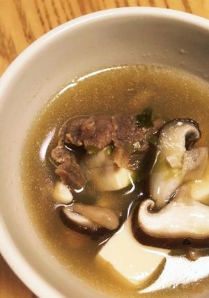 牛すじと豆腐のスープ-レシピのメイン写真