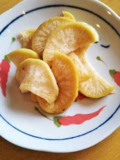 たくあん風漬物 甘酸っぱくて止まらない-レシピのメイン写真