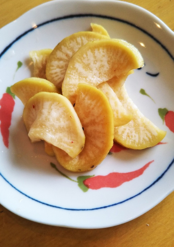 たくあん風漬物　甘酸っぱくて止まらない-レシピのメイン写真