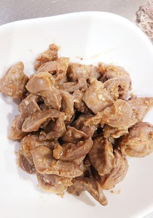 砂肝炒め☆アヒージョ風味( 〃▽〃)-レシピのメイン写真