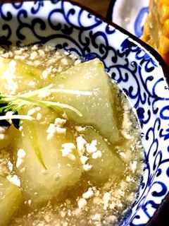 冬瓜の鶏そぼろあんかけ★汁だくスープ風-レシピのメイン写真
