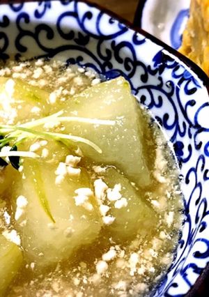冬瓜の鶏そぼろあんかけ★汁だくスープ風-レシピのメイン写真