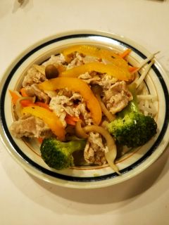 $豚肉と野菜のレンジ蒸し$-レシピのメイン写真