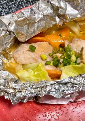 簡単放置料理！鶏キャベツの「蒸し回鍋肉」-レシピのメイン写真