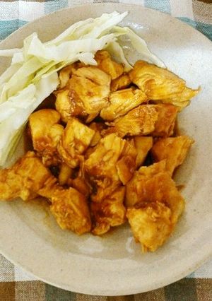 鶏むね肉のプレス焼きBBQソース風-レシピのメイン写真