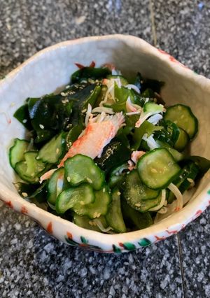 簡単！きゅうりとカニカマの酢の物-レシピのメイン写真