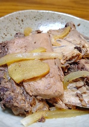 『便利つゆ』で鰹アラの煮魚♪-レシピのメイン写真