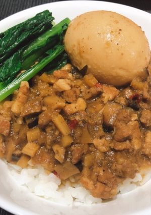 筍が入った本格ルーロ飯-レシピのメイン写真