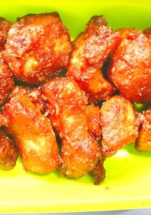 袋1枚で完結!揚げないチキン竜田もどき-レシピのメイン写真