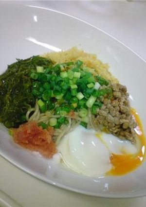 暑い夏にスタミナ納豆そば♪-レシピのメイン写真