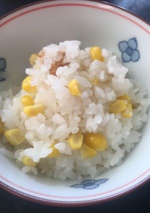 お鍋で炊く　トウモロコシごはん-レシピのメイン写真