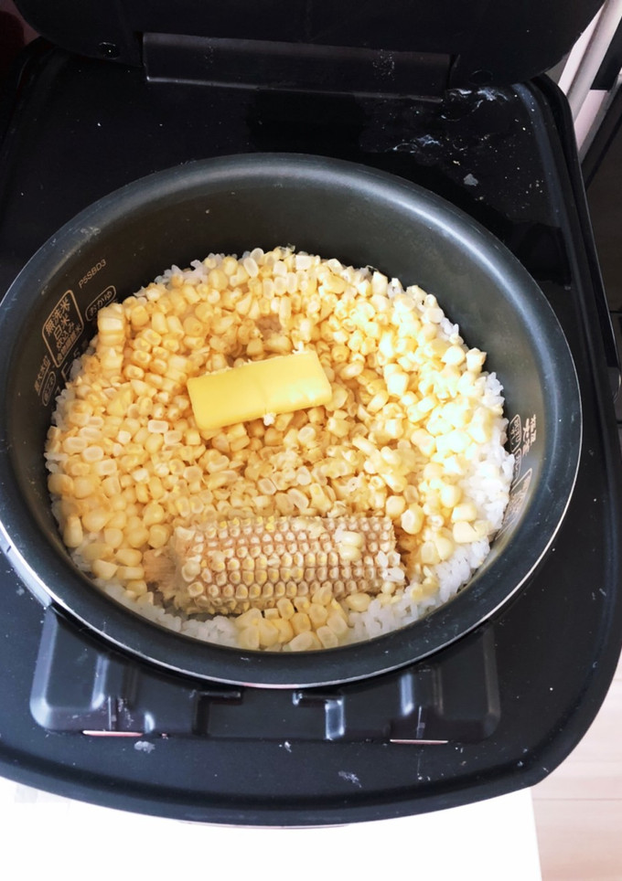 炊飯器でとうもろこしごはん　覚書-レシピのメイン写真
