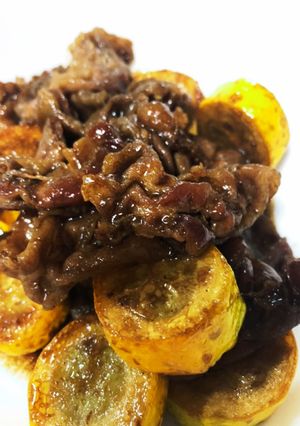 ズッキーニと豚炒め-レシピのメイン写真