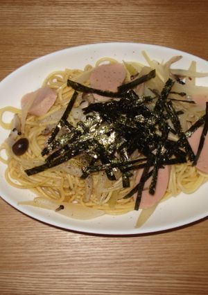 おさかなソーセージでスパゲティ-レシピのメイン写真