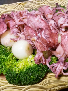 ヒイカとペコロスのバター炒め-レシピのメイン写真