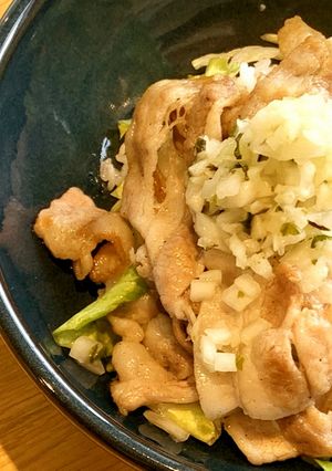 豚肉の脂まで美味しい♡サッパリ豚バラ丼-レシピのメイン写真