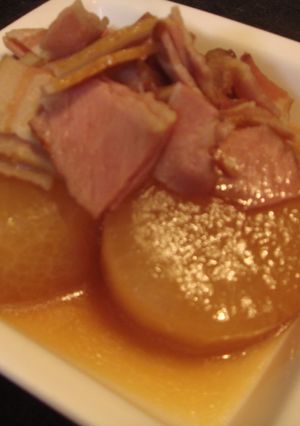 大根とベーコンのウマウマ煮❤-レシピのメイン写真