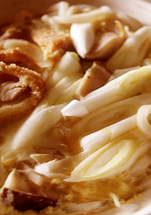 残り物で♪カツの卵とじ煮込みうどん☆-レシピのメイン写真